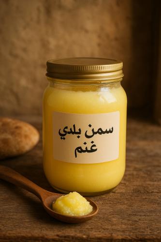 سمن غنم حجم كيلو