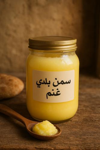 سمن غنم حجم كيلو