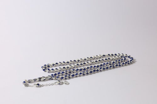 سبحة قفص 99 حبة  مع عاج ولابس