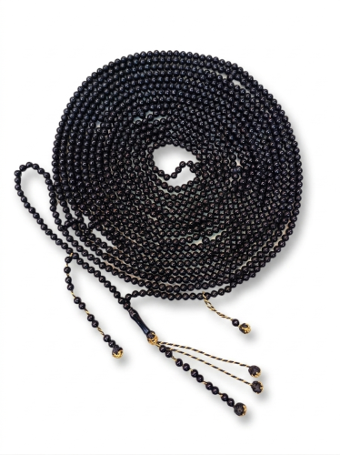 سبحة بلاستك ابو 1000 حبة لون اسود