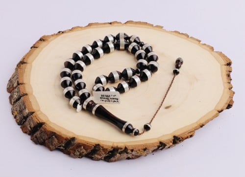 سبحة كوك حزام فضة 33 10 ملم