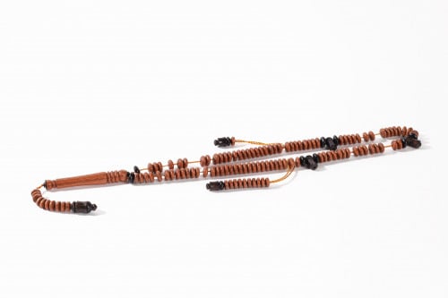 سبحة خشب كوك فواصل ابنوس