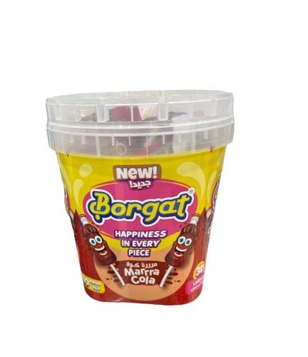 مصاص بورقات مرررة كولا (40حبه) 14g
