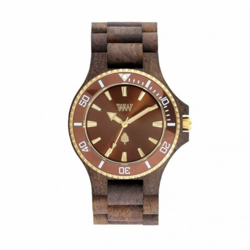 وي وود ديت بني غامق إطار عودي