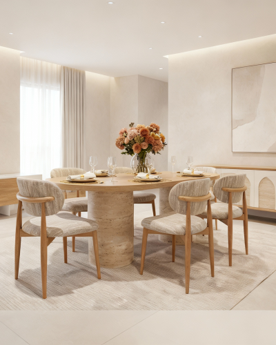 UDI-1048-T200طاولة+6كراسي