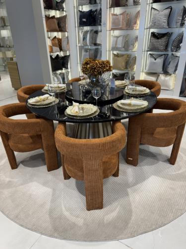 سفرة طعام UDI-1034-(6 كراسيubi-ch-000019 orange)