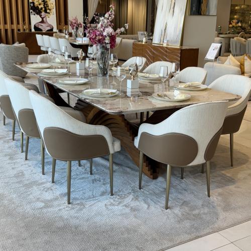 سفرة طعام +10كراسي. UDI-1055-T300