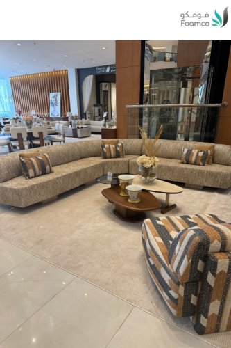 طقم كنب متصل  زاوية UBI- 597