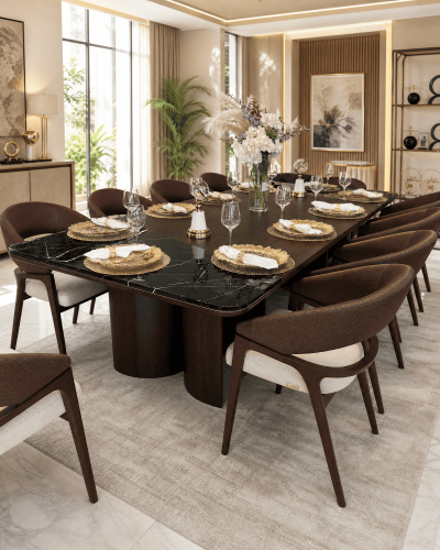 طاولة طعام UDI-1067+كراسي UDI-1067-CH