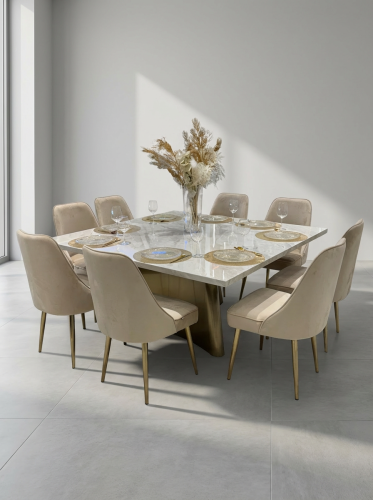 سفرة طعام (8 كراسي) - UDI-1033-T160