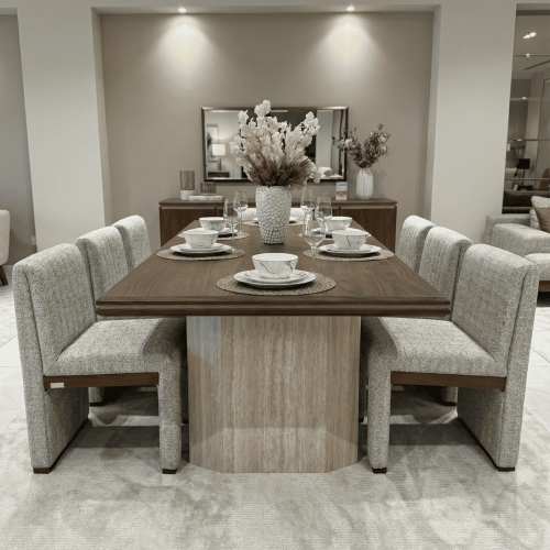 سفرة طعام +8كراسي. UDI-1060-T-240