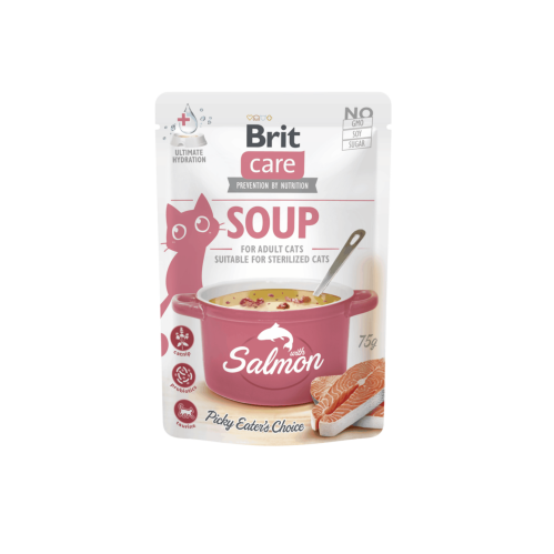 اظرف شوربة السالمون من شركة Brit