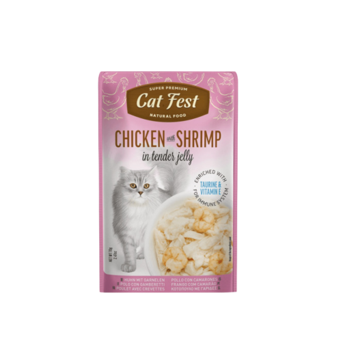 Cat Fest Chicken and Shrimp Treats