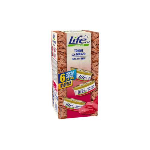 Life Cat Tuna with Meat Cans