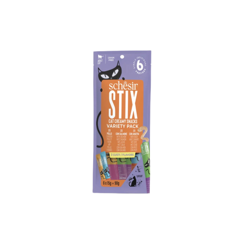 Schesir Liquid Treats Assorted for Cats 15x6g