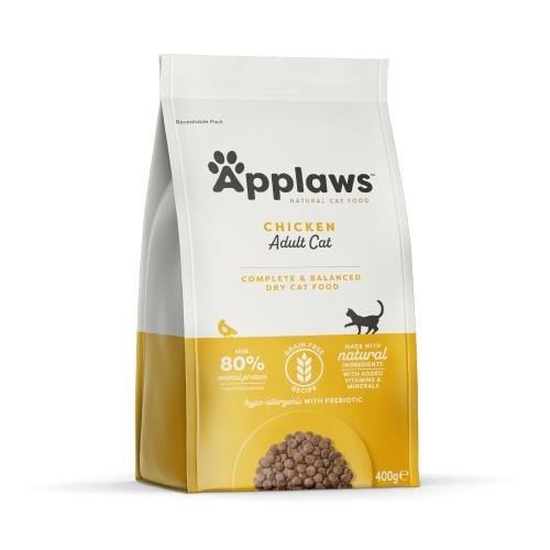 طعام جاف للقطط البالغة بنكهة الدجاج Applaws