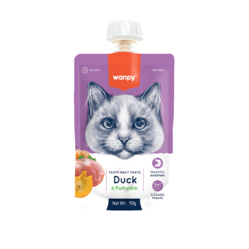 مكافات البط واليقطين 90غ من شركة Wanpy