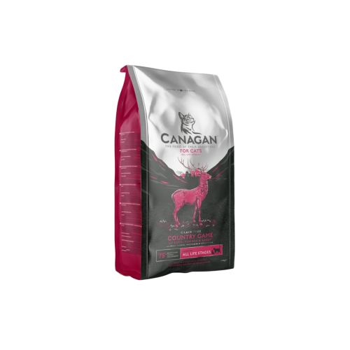 Canagan Dry Food for Adult and Kitten Cats, Deer & Duck Flavor, 4 kg