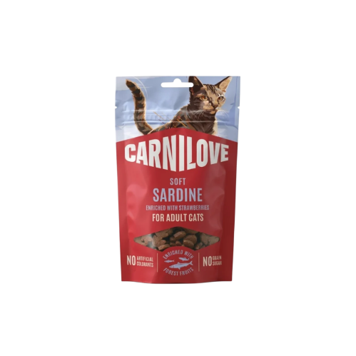 مكافات ساردين مع بقدونس من شركة Carnilove