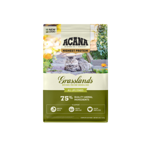 طعام جاف عالي البروتين بالدجاج والبط والبيض الطازج 1.8 كيلو من شركة Acana