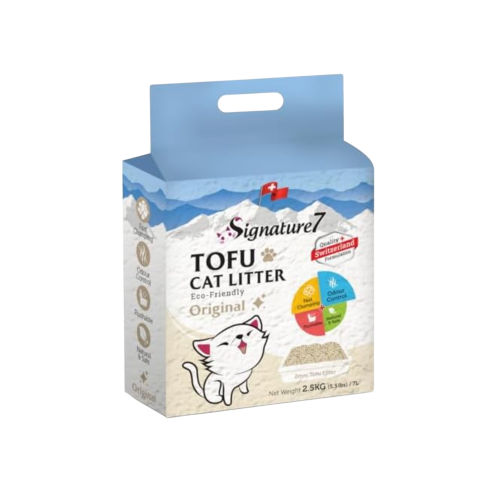 رمل التوفو بدون رائحة من شركة Signature7
