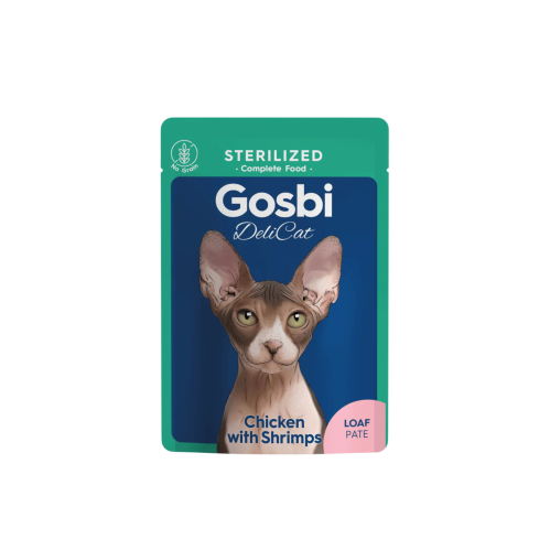 Gosbi Chicken & Sardine Wet Food Packets