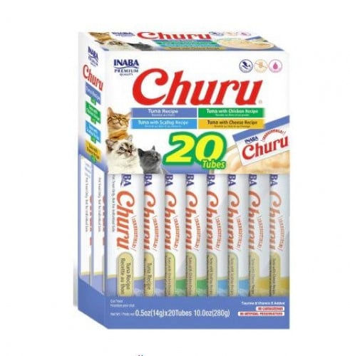 هريسة تونه متنوع 20 ظرف من شركة INABA Churu