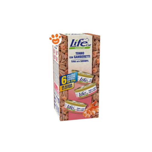 Life Cat Tuna with Shrimp Cans