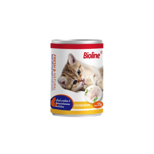 معلبات باتيه الدجاج حجم 375غ من شركة Bioline