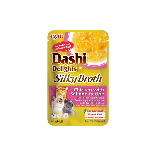 The most delicious chicken, tuna and salmon soup from INABA