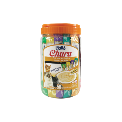 Inaba Creamy Chicken Assorted Treats (50 Sachets)