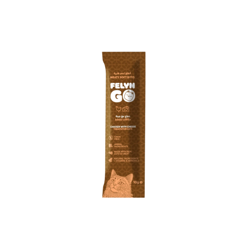 Felyn Go Soft Chicken & Cheese Treats