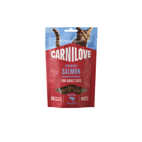 مكافات سلمون مع نعناع من شركة Carnilove