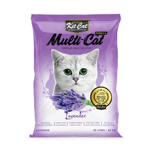 رمل كلاسيك كلامب برائحة اللافيندر10L من شركة KitCat