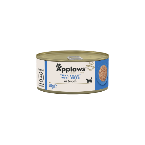 معلبات سمك التونا مع السلطعون من شركة Applaws