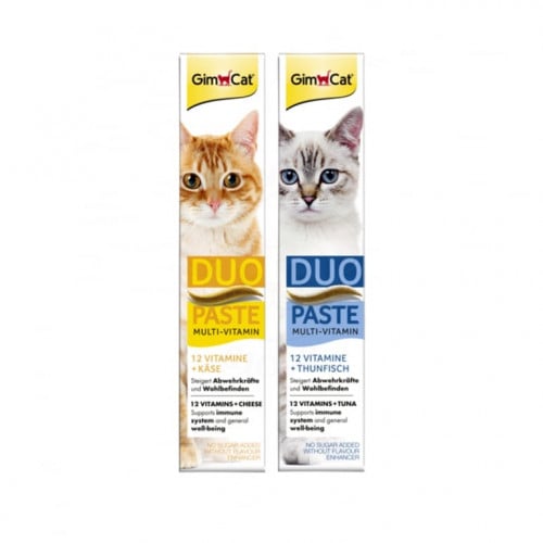 عصار ملتي فيتامين متعدد النكهات من شركة GimCat