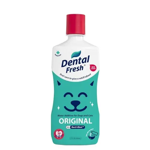 محلول غسول الفم و الاسنان للقطط من شركة Dental Fresh