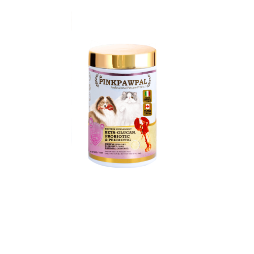مكمل بروبايوتك معزز للهضم من شركه Pinkpawpal