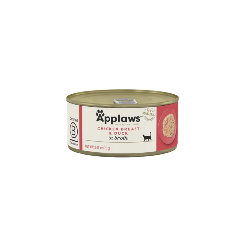 معلبات شرائح الدجاج مع لحم البط بالمرق من شركة Applaws