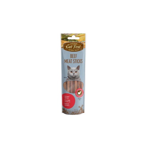 CatFest Beef Sticks 45g