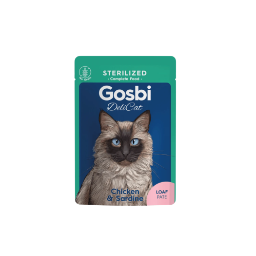 Gosbi Chicken & Sardine Wet Food Packets