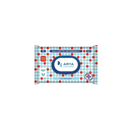 مناديل كلورهكسيدين للتعقيم 40 منديل من شركه Arya