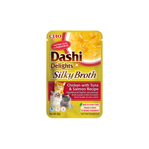 اظرف شوربة دجاج مع تونه وسالمون من شركة INABA