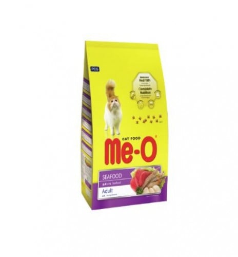 طعام جاف للقطط بنكهة السمك من شركة Me-o