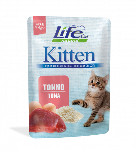 أظرف شرائح سمك التونا للقطط الصغيرة من شركة LifeCat