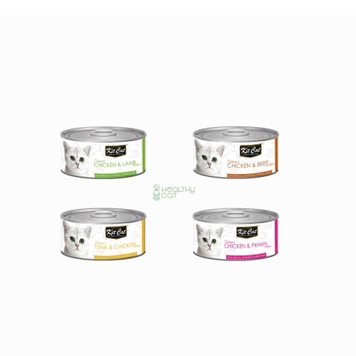 كرتون دجاج مشكل (غ24x80) من شركة Kitcat