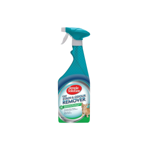 بخاخ مزيل للبقع والروائح للقطط من شركة Simple Solution