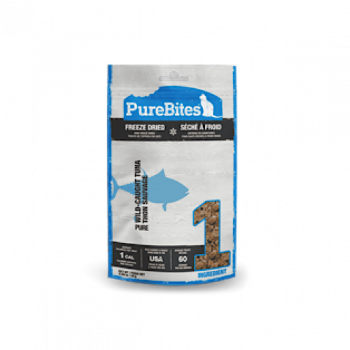 مكافأة التونا المجففة للقطط 25g من شركة PureBites