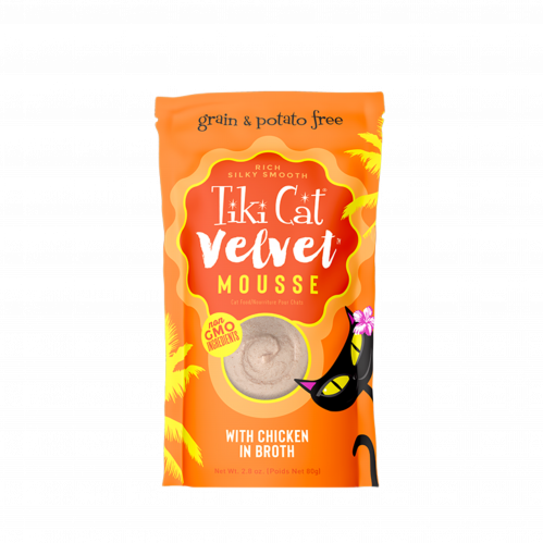 Tiki Cat Chicken Gravy Velvet Mousse Envelopes