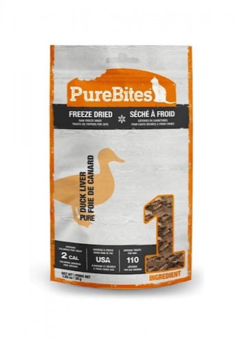 مكافأة كبد البط المجففة للقطط 30 جرام  من شركة PureBites